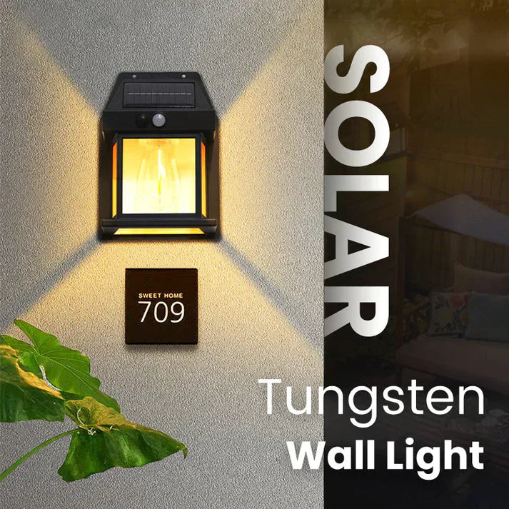 🔥 KAUF 2 ERHALT 3! 💡 SOLAR-WANDLEUCHTE MIT BEWEGUNGS-SENSOR - Automatisches Ein-/Ausschalten, Wasserdicht und Einfach zu Installieren, Perfekt für Garten und Außenbereich 🌳