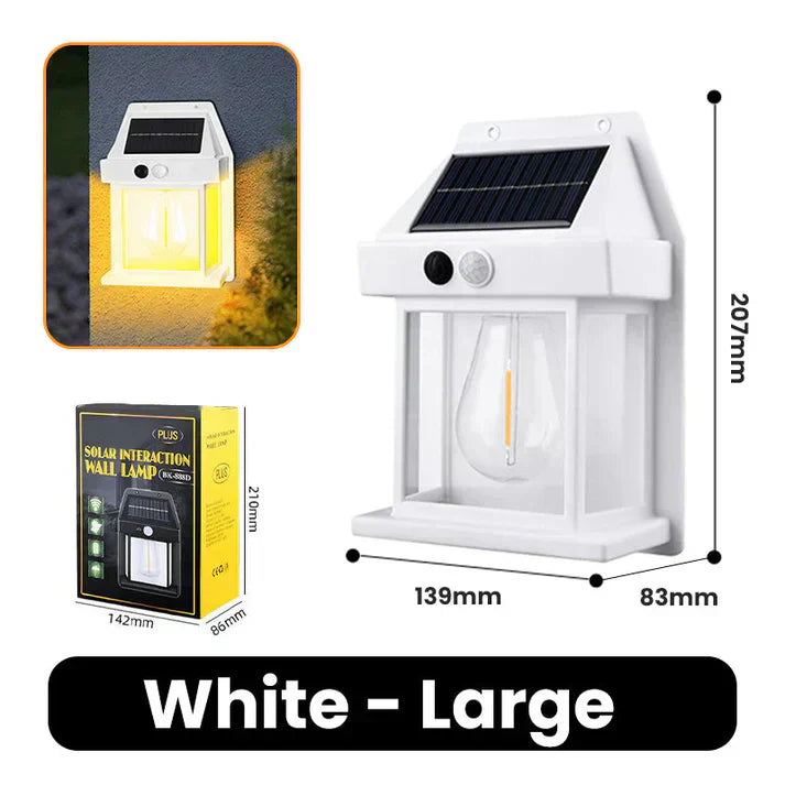 🔥 KAUF 2 ERHALT 3! 💡 SOLAR-WANDLEUCHTE MIT BEWEGUNGS-SENSOR - Automatisches Ein-/Ausschalten, Wasserdicht und Einfach zu Installieren, Perfekt für Garten und Außenbereich 🌳