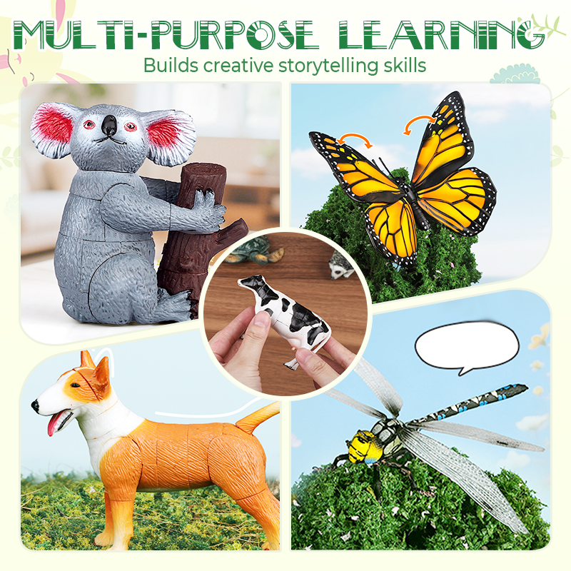 💖Black-Friday-Mega-Angebot – 50 % Rabatt!💖 ✨Kinderspielsachen für Kinder insekten und tierische Slot-Assembly