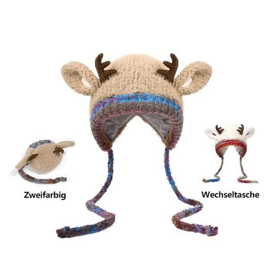 🎁🎄Weihnachtsverkauf - 49% Rabatt🎅Original Festliche Weihnachtsgeweihmütze