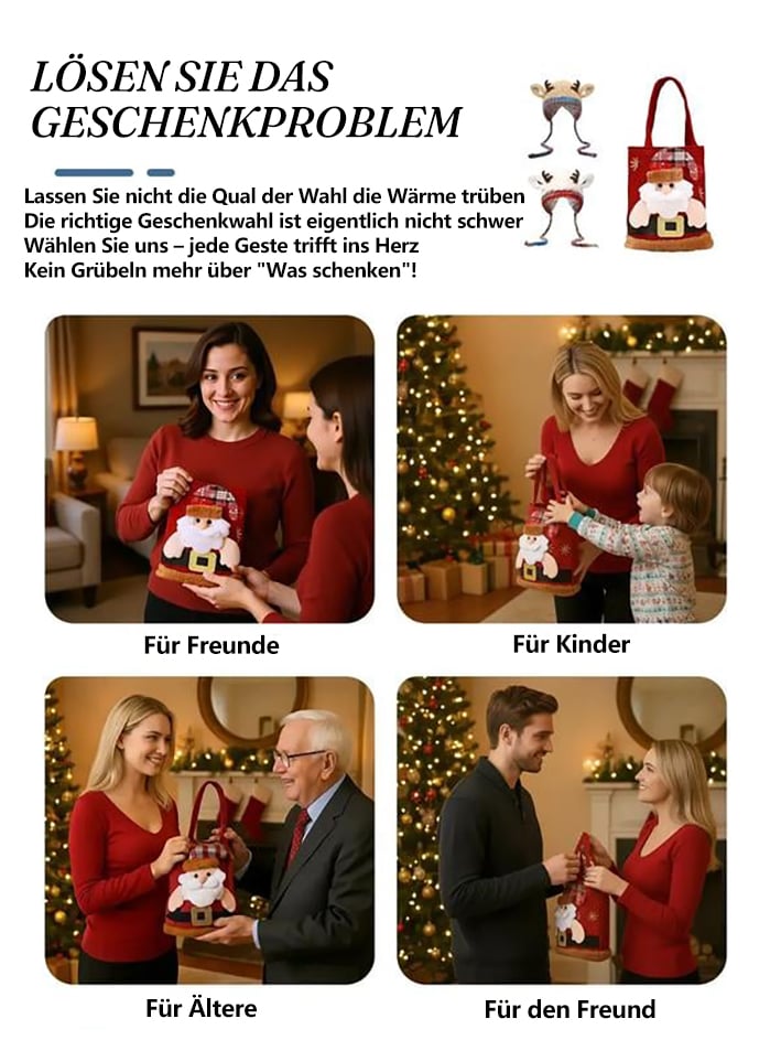 🎁🎄Weihnachtsverkauf - 49% Rabatt🎅Original Festliche Weihnachtsgeweihmütze