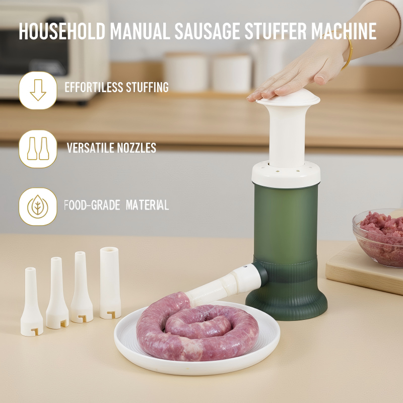 🌭 Manuelle Wurstfüllmaschine für den Haushalt✨