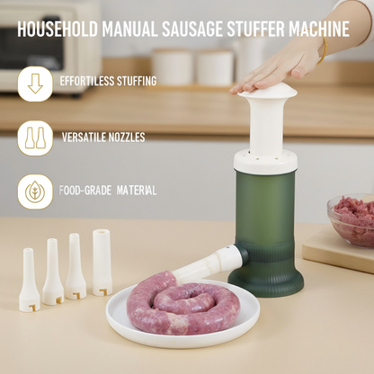 🌭 Manuelle Wurstfüllmaschine für den Haushalt✨