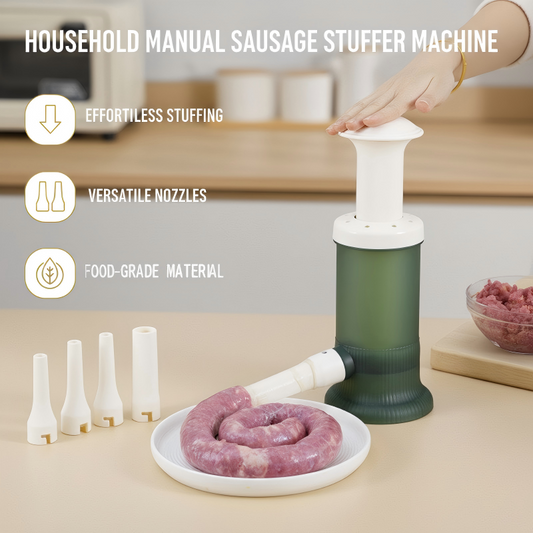 🌭 Manuelle Wurstfüllmaschine für den Haushalt✨