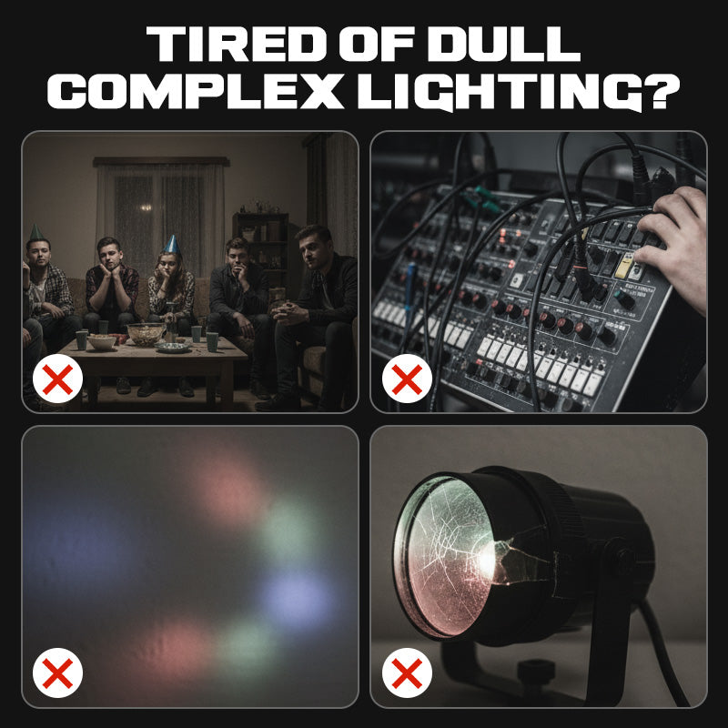 Multi-Beam LED Atmosphere Light