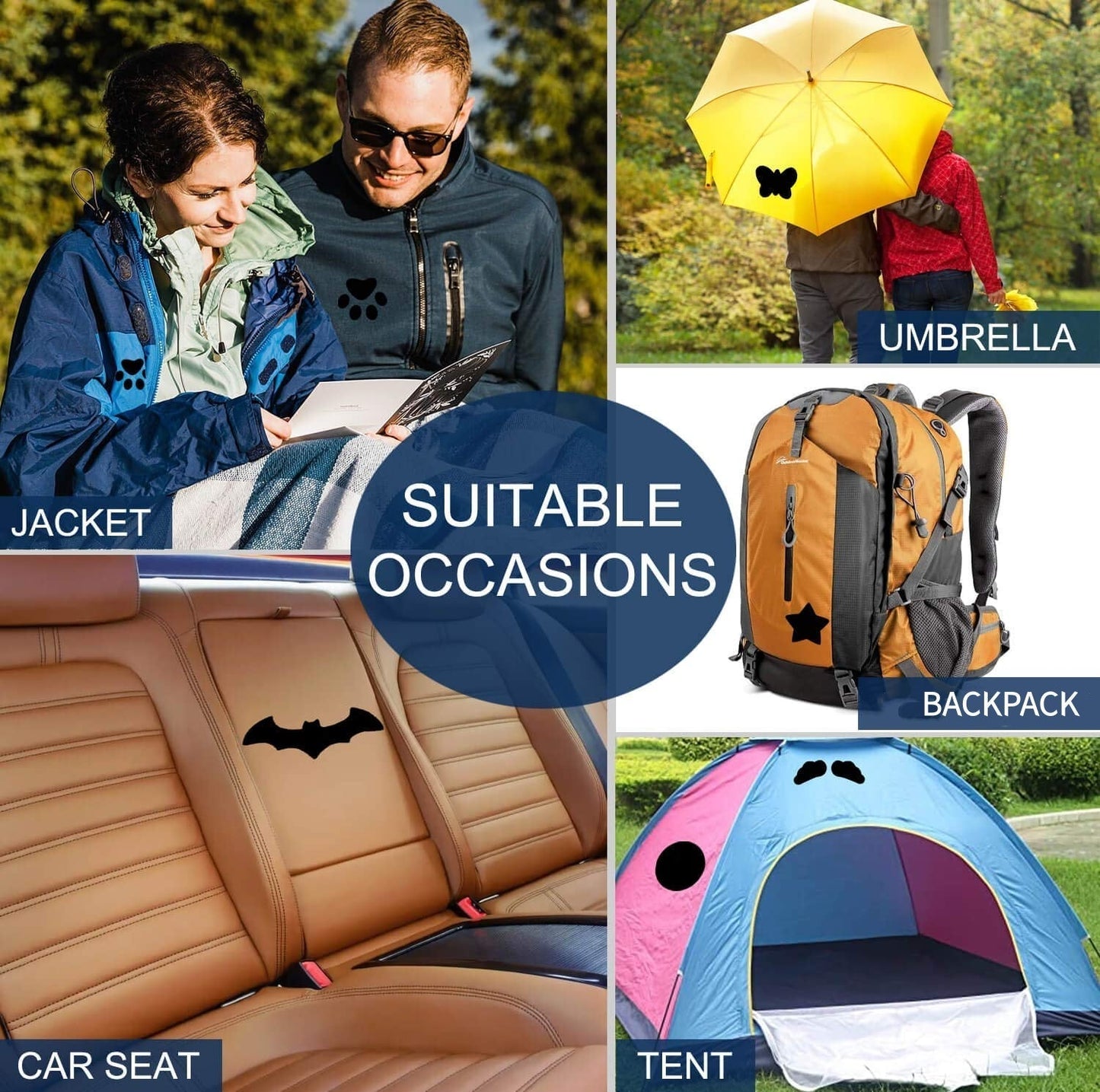 🎁Kauf 1 erhalte 2 gratis⚡Selbstklebender wasserdichter Stoffreparatur-Patch