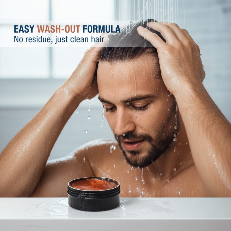 Herren Haarstyling-Wachs für mehr Volumen