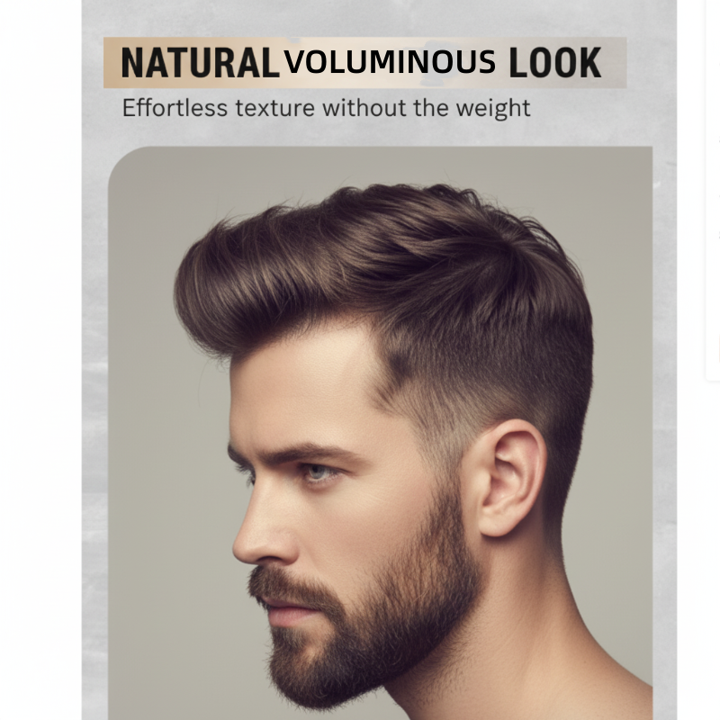 Herren Haarstyling-Wachs für mehr Volumen
