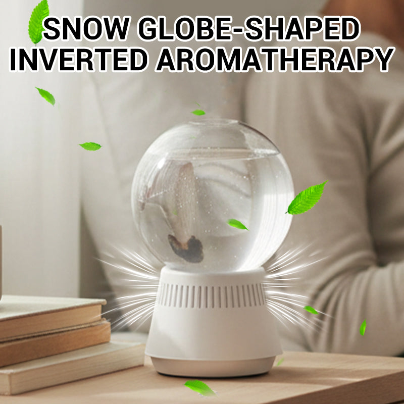 ⏰ 56% RABATT | ❄️ Schneekugelförmiger Aromatherapie-Diffusor – Langanhaltender Duft & frische Luft zuhause!