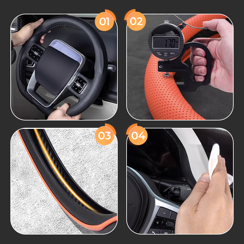 🚗 Universelle Lenkradabdeckung für Autos ✨