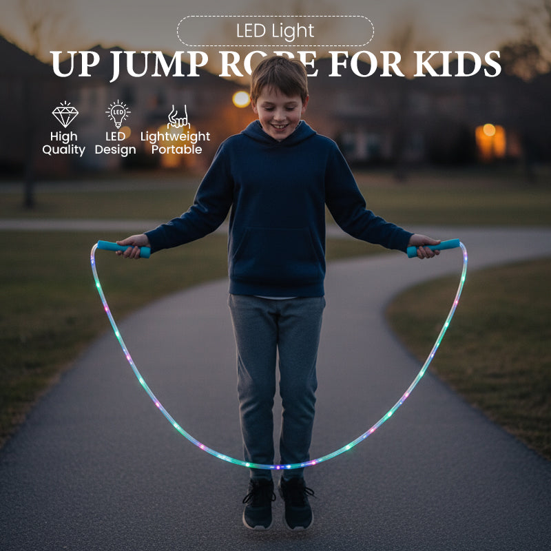 💫 LED-Leuchtseil zum Springen für Kinder ✨