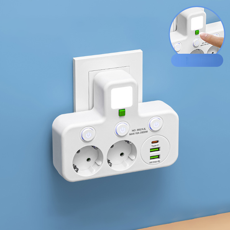 ✨ Intelligente Steckdosenleiste mit USB-Anschlüsse ⚡