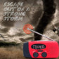 📻⚡【58% Rabatt】Solar-Kurbel Notfallradio – Mit Powerbank, Wetteralarm, USB & 7 Tage Akku. Wasserdicht & robust für Outdoor/Krise. 🌞🔋 Jetzt unschlagbares Angebot sichern!