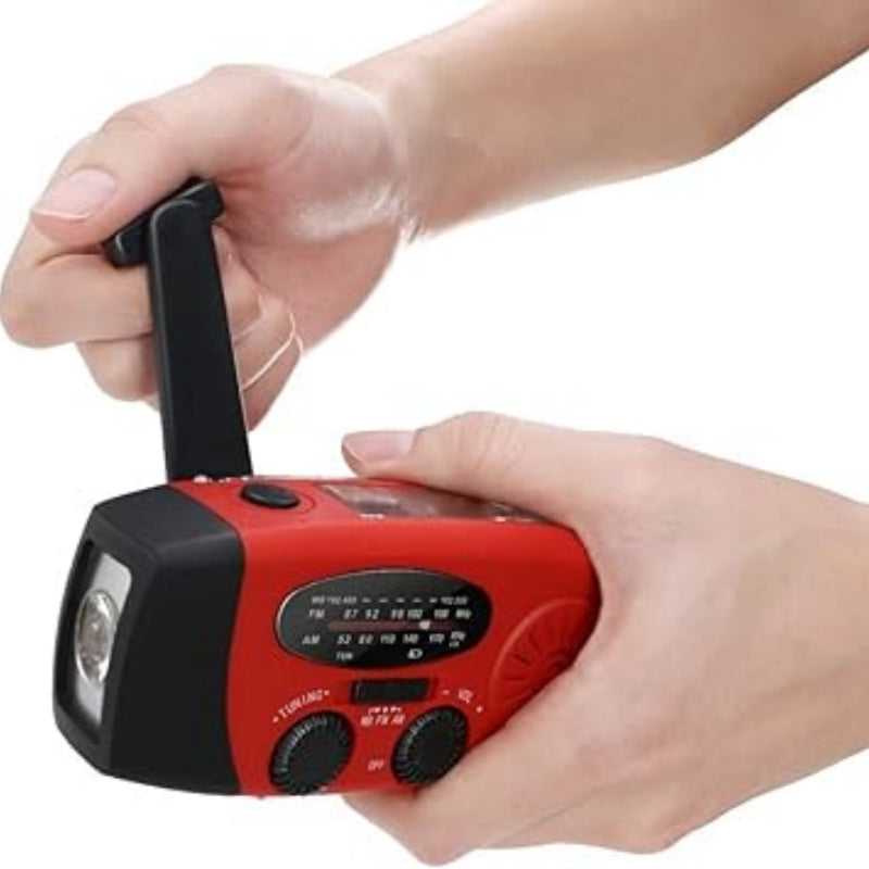 📻⚡【58% Rabatt】Solar-Kurbel Notfallradio – Mit Powerbank, Wetteralarm, USB & 7 Tage Akku. Wasserdicht & robust für Outdoor/Krise. 🌞🔋 Jetzt unschlagbares Angebot sichern!