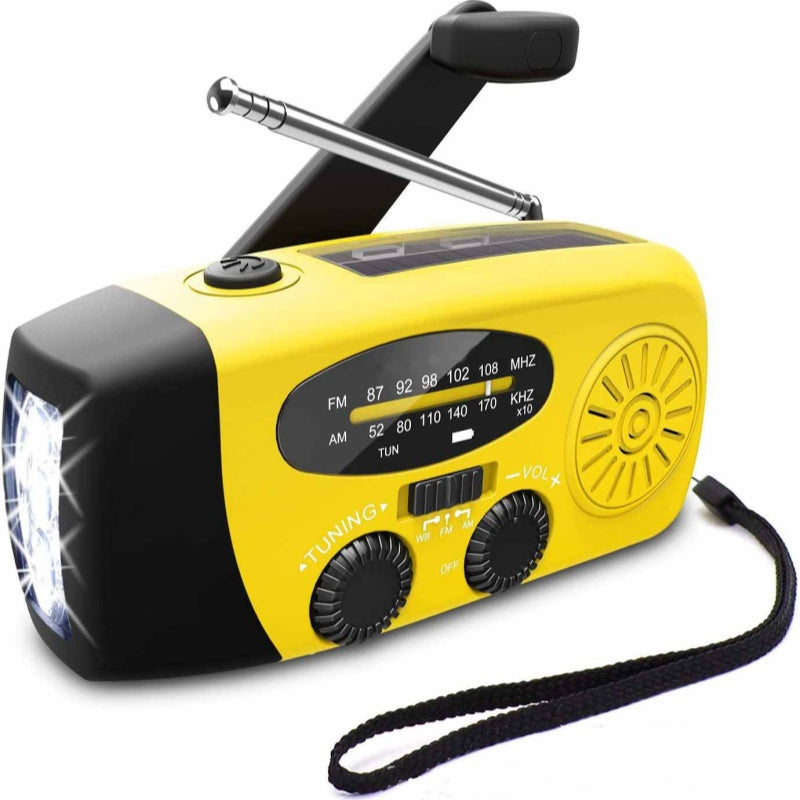 📻⚡【58% Rabatt】Solar-Kurbel Notfallradio – Mit Powerbank, Wetteralarm, USB & 7 Tage Akku. Wasserdicht & robust für Outdoor/Krise. 🌞🔋 Jetzt unschlagbares Angebot sichern!