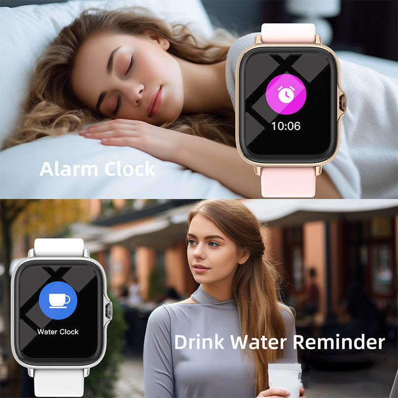 ⌚ 56% RABATT! 📱 Bluetooth Sport-Smartwatch – 100 Sportmodi, IP68 Wasserdicht & 7 Tage Akkulaufzeit 🏃‍♂️