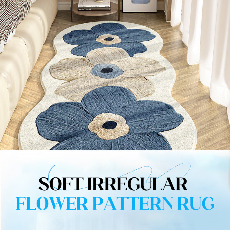 📢📢56 % OFF !!🎅Soft Irregular Flower Pattern Rug