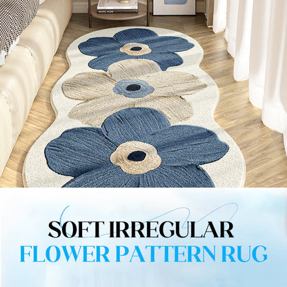 📢📢56 % OFF !!🎅Soft Irregular Flower Pattern Rug