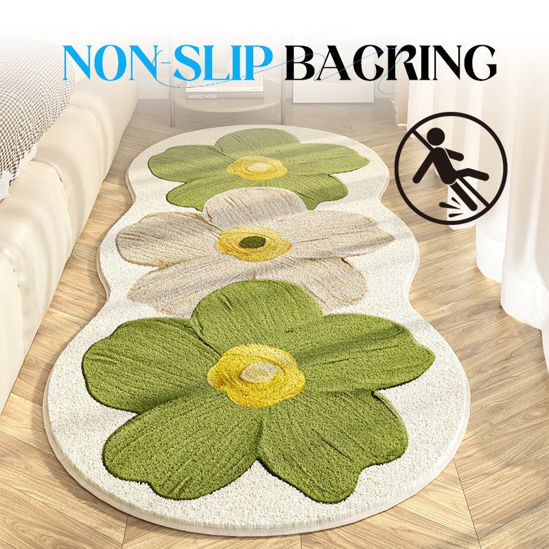 📢📢56 % OFF !!🎅Soft Irregular Flower Pattern Rug