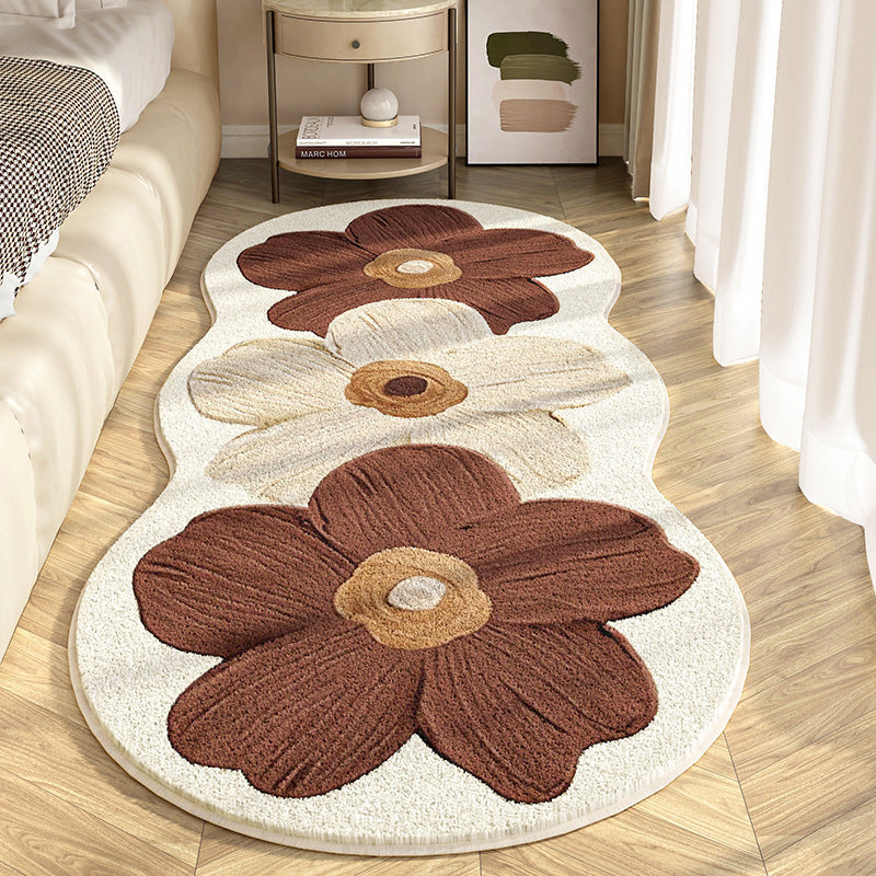 📢📢56 % OFF !!🎅Soft Irregular Flower Pattern Rug