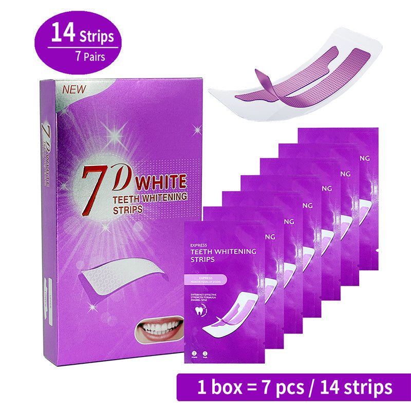 💜【Zeitlich begrenztes Blitzangebot: Zahnaufhellungsstreifen】——Heute lässt Lila Ihr Lächeln strahlen!😁✨
