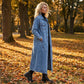 📢📢59 % Rabatt!! ⏰👖【Lange Jeansjacke】—— Zugeknöpft für Eleganz, aufgeknöpft für Flair – ein Kleidungsstück, mit dem Sie den Stil im Frühling und Herbst meistern!🤠💙✨