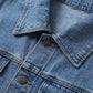 📢📢59 % Rabatt!! ⏰👖【Lange Jeansjacke】—— Zugeknöpft für Eleganz, aufgeknöpft für Flair – ein Kleidungsstück, mit dem Sie den Stil im Frühling und Herbst meistern!🤠💙✨