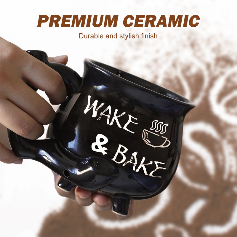 ☕【Glasierte Keramiktasse】— Was Sie in der Hand halten, ist nicht nur ein Henkel, sondern ein fließender Sternenhimmel! 🌌✨