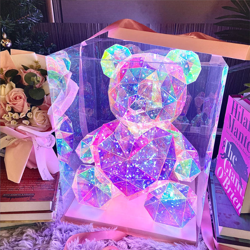 ✨【60 % Rabatt auf Sparkling Bear】– Umarmt Regenbogen und Sterne! 🌈🧸💕