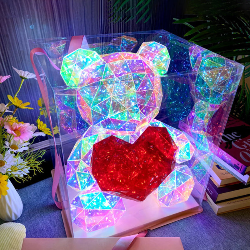 ✨【60 % Rabatt auf Sparkling Bear】– Umarmt Regenbogen und Sterne! 🌈🧸💕