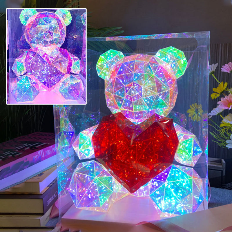 ✨【60 % Rabatt auf Sparkling Bear】– Umarmt Regenbogen und Sterne! 🌈🧸💕