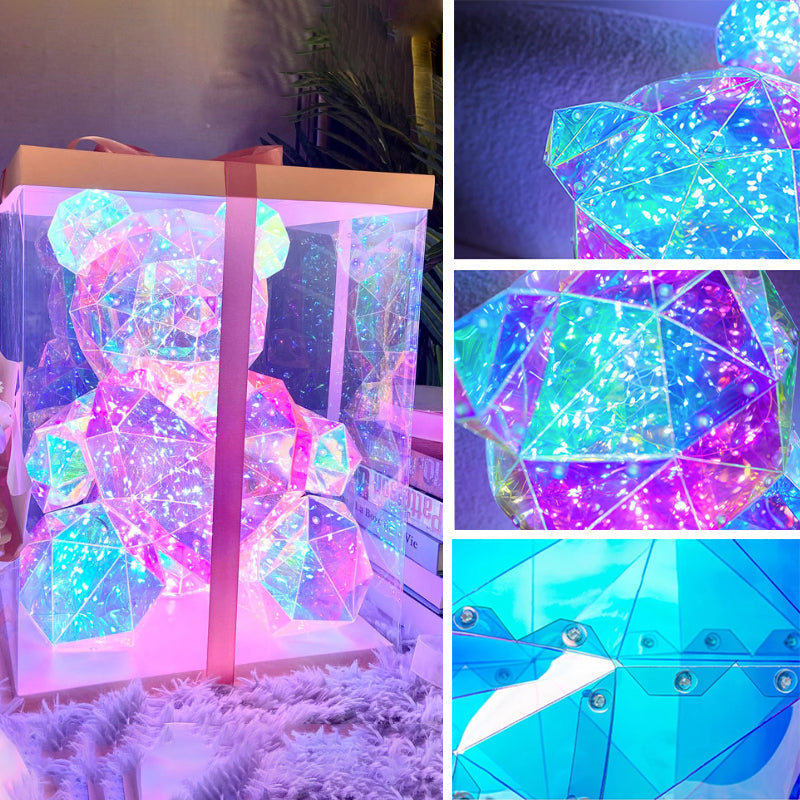 ✨【60 % Rabatt auf Sparkling Bear】– Umarmt Regenbogen und Sterne! 🌈🧸💕