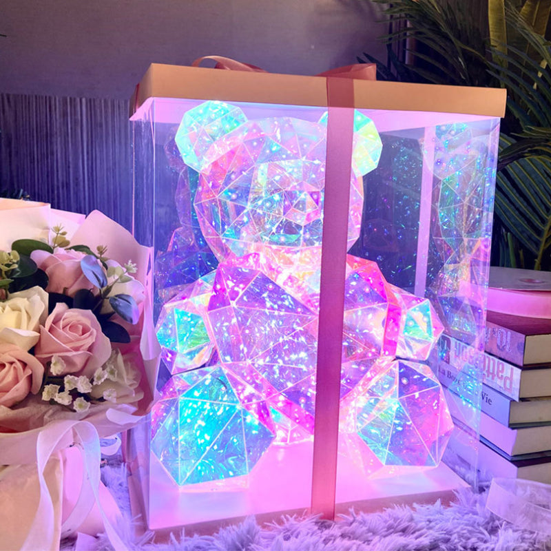 ✨【60 % Rabatt auf Sparkling Bear】– Umarmt Regenbogen und Sterne! 🌈🧸💕