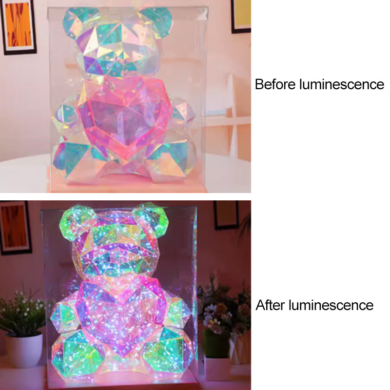 ✨【60 % Rabatt auf Sparkling Bear】– Umarmt Regenbogen und Sterne! 🌈🧸💕