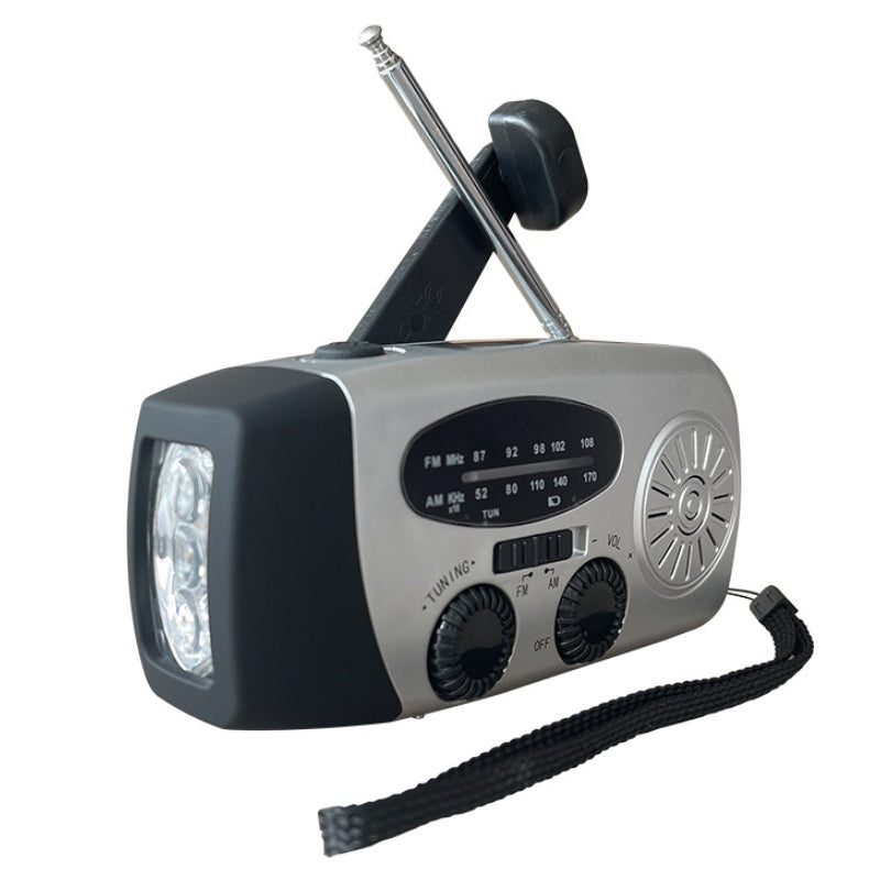 🎯☀️Multifunktionales tragbares Notfallradio mit Solarbetrieb📻