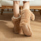 💗LETZTER TAG DES SALE – 50 % RABATT⚡ÜBER 50.000 VERKAUFT💕Plüsch-Hausschuhe für Damen, Socken, Bodensocken, Winter, für zu Hause, dick, mit Fleece gefüttert, rutschfest, Plüsch-Schneesocken für Erwachsene, Schuhüberzüge