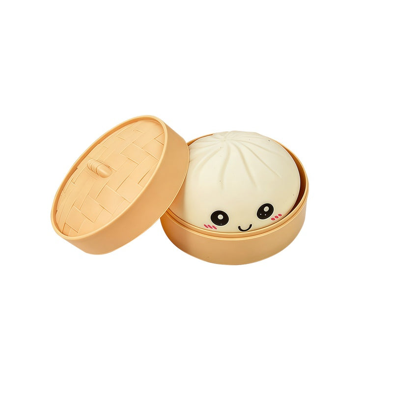 Süßes Knödel-Quetschspielzeug mit Dampfgarer