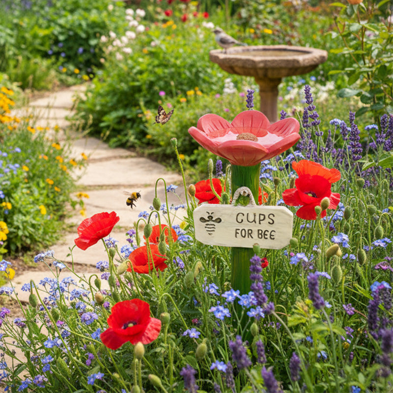 ⏳Zeitlich begrenzt 55 % Rabatt🐝Blumenförmige Bienen-Trinkstation💧