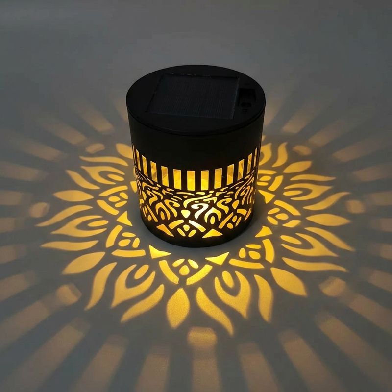 🌿💡 Solar-Mandalaleuchte 2-in-1: Boden- & Wandleuchte für Garten & Terrasse 🌙✨ mit Vintage-Projektion, rostfrei & IP65 – 59% RABATT!
