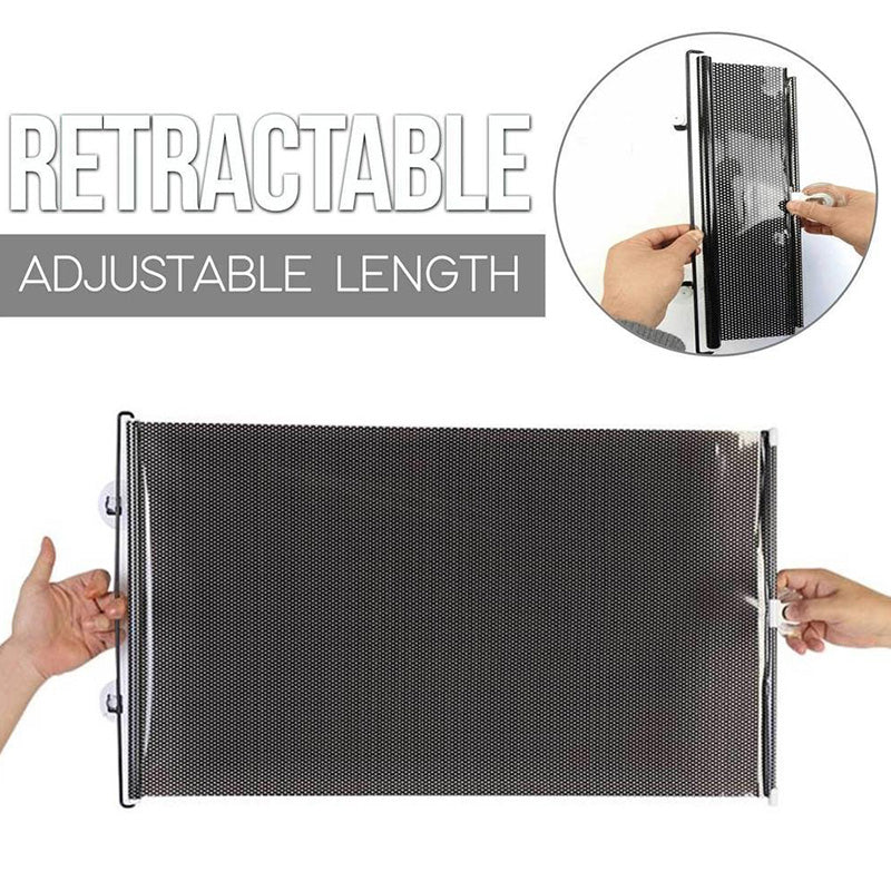 🌞 50% RABATT! 🚗 Einziehbarer Rollsonnenschutz für Auto & Zimmer – UV-Schutz, Einfache Montage & Perfekt Für Auto & Wohnraum 🏠