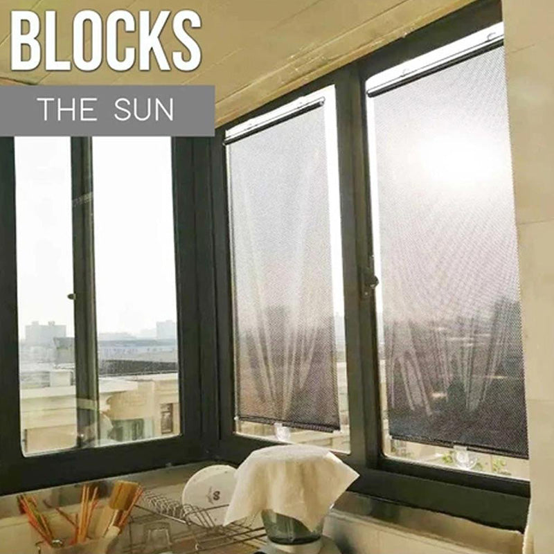 🌞 50% RABATT! 🚗 Einziehbarer Rollsonnenschutz für Auto & Zimmer – UV-Schutz, Einfache Montage & Perfekt Für Auto & Wohnraum 🏠