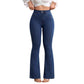 🔥Solange der Vorrat reicht 56 % Rabatt!🎉Elastische Schlagjeans für Damen mit hoher Taille💫