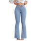🔥Solange der Vorrat reicht 56 % Rabatt!🎉Elastische Schlagjeans für Damen mit hoher Taille💫