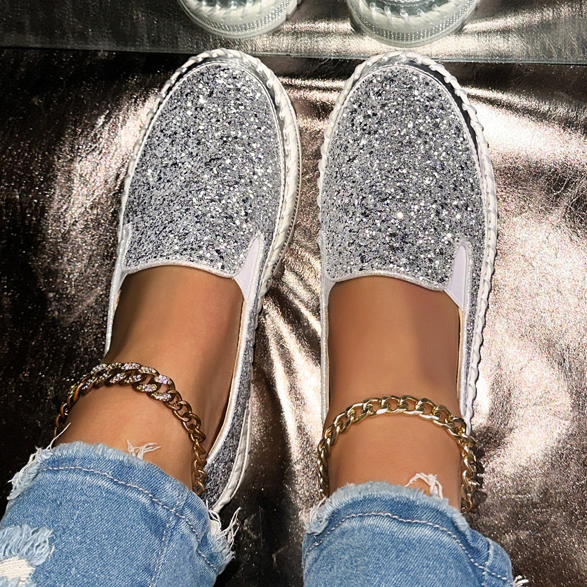 👟【Bequeme Freizeitslipper für Damen】 – Kein Bücken, kein Schnüren, einfach hineinschlüpfen und los geht’s! ✨💨