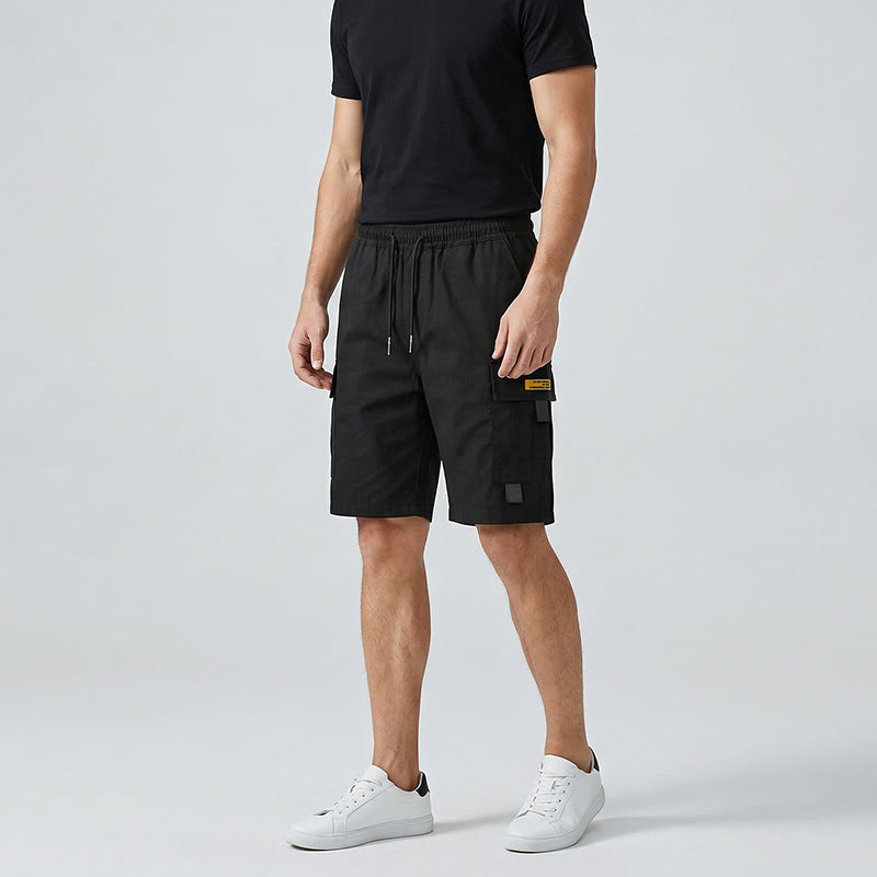 🩳 56% RABATT! 🌿 Herren Lässige Cargo-Shorts mit Kordelzug – Multifunktionstaschen, Verstärkte Nähte & Lockere Passform für Optimalen Komfort 🏕️