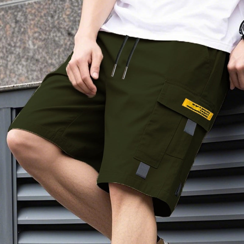 🩳 56% RABATT! 🌿 Herren Lässige Cargo-Shorts mit Kordelzug – Multifunktionstaschen, Verstärkte Nähte & Lockere Passform für Optimalen Komfort 🏕️