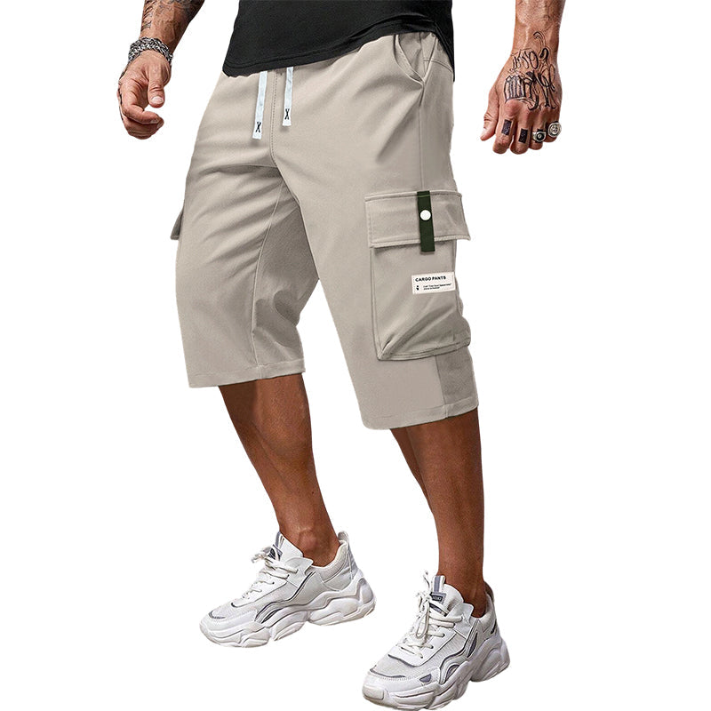 ⏳ Letzter Tag des Sonderverkaufs – 58 % Rabatt!!📢 Lässige Herren-Workwear-Hose mit Kordelzug und 7/8-Schnitt💫