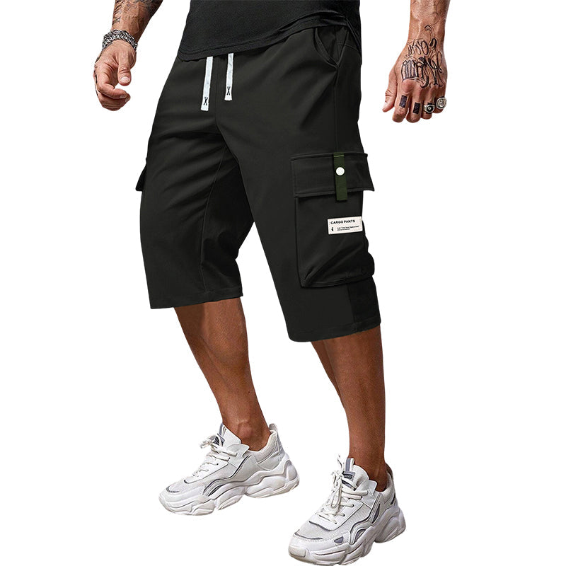 ⏳ Letzter Tag des Sonderverkaufs – 58 % Rabatt!!📢 Lässige Herren-Workwear-Hose mit Kordelzug und 7/8-Schnitt💫