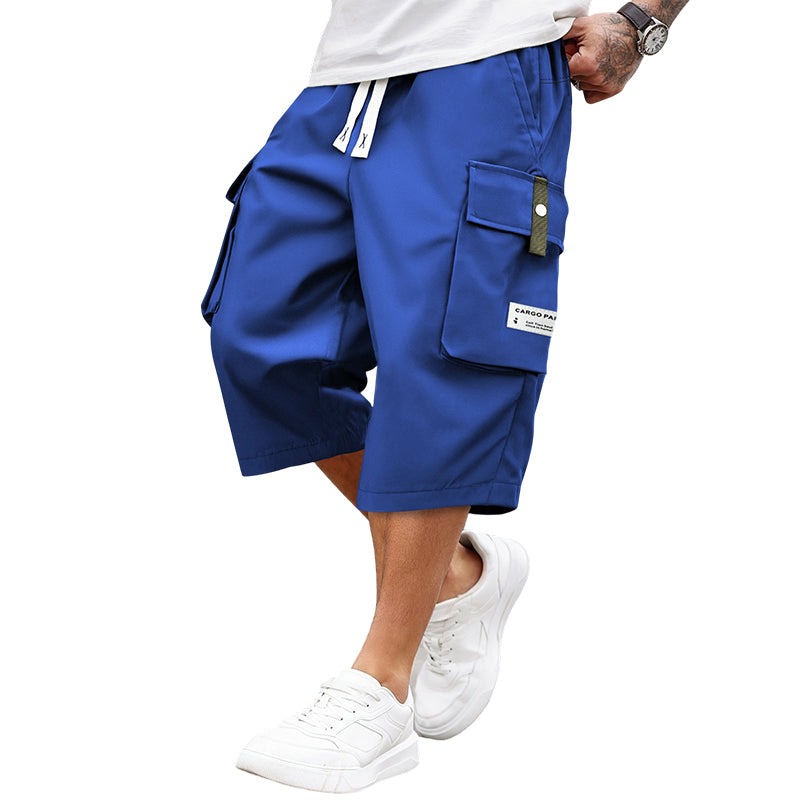 ⏳ Letzter Tag des Sonderverkaufs – 58 % Rabatt!!📢 Lässige Herren-Workwear-Hose mit Kordelzug und 7/8-Schnitt💫