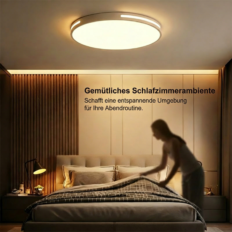 Moderne runde LED-Deckenleuchte
